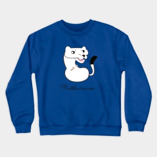 Ermine in Winter Crewneck Sweatshirt